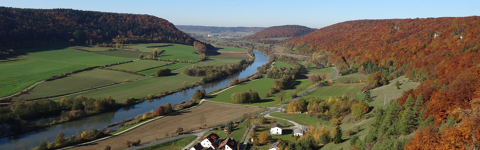 Blick in das  Altmühltal 